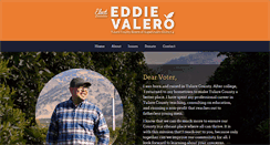 Desktop Screenshot of eddievalero.com